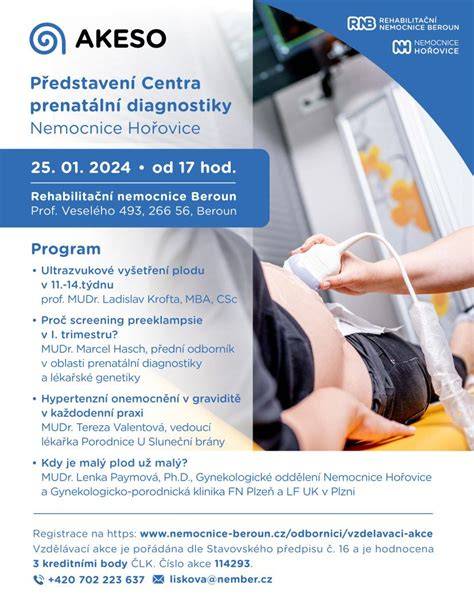 Schéma: postupy prenatální diagnostiky - od screeningu po invazivní vyšetření