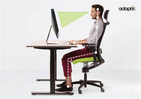 Ergonomická podpora pracoviště a správné nastavení monitoru