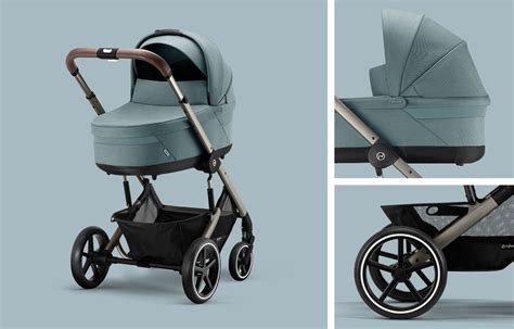 Detail otočné sedačky kočárku Cybex Balios S Lux