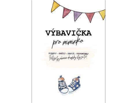 Obrázek: Přehledná výbavička pro miminko se strukturou kategorií