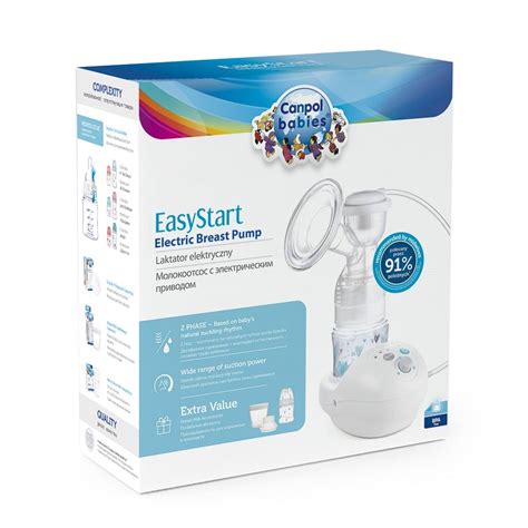 Canpol Babies EasyStart - minimalistická elektrická odsávačka