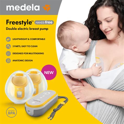 Medela Freestyle Hands Free Double - dvoufázová elektrická s Bluetooth