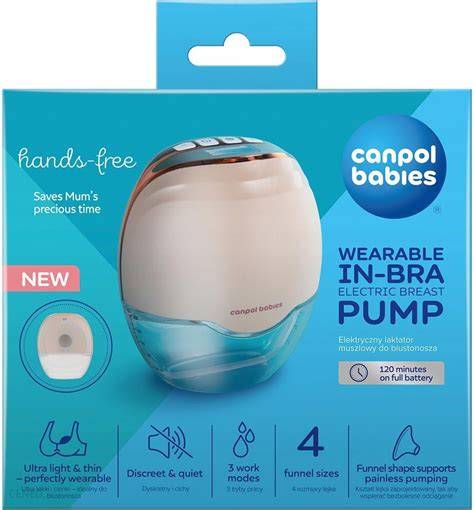Canpol Babies Easy Start - hands-free s oválným tvarem a výběrem nástavců
