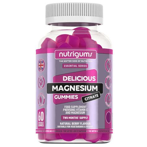 Nutrigums Magnesium Citrate - žvýkací