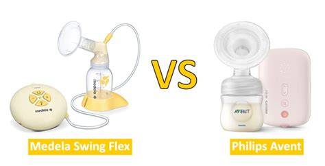 Infografika: Dvoufázové odsávání Medela Swing vs Philips Avent Natural