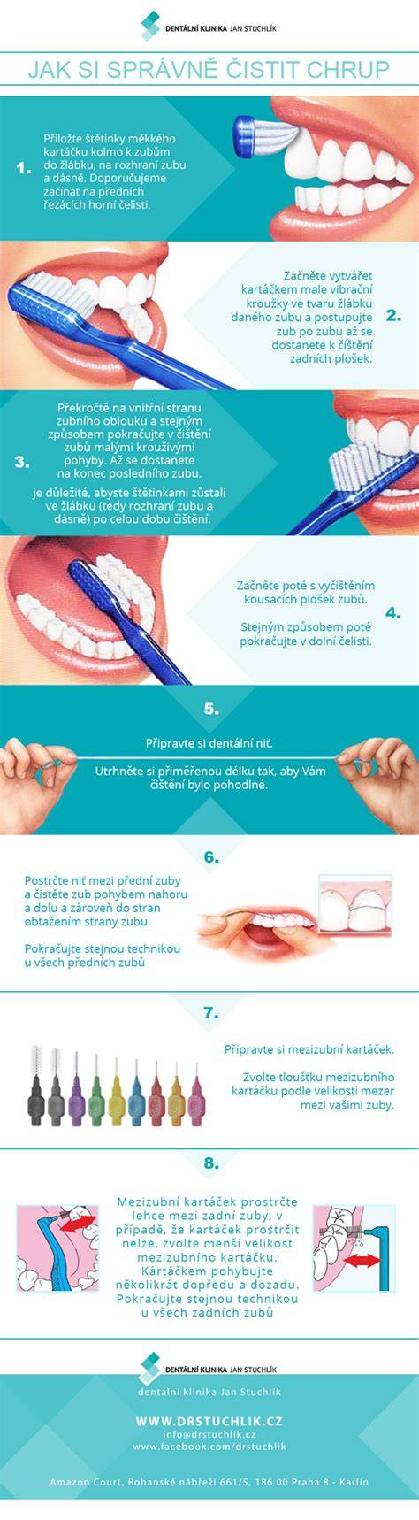 Infografika: Jak správně čistit zuby v těhotenství