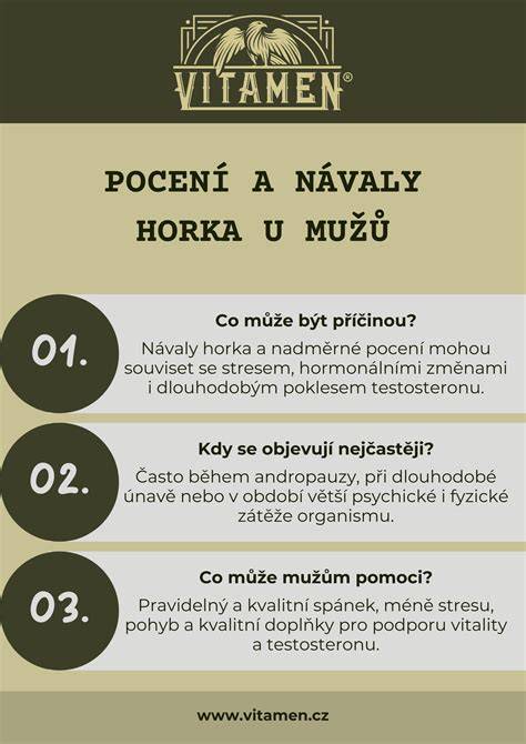 Infografika: Návaly horka - mechanismus a kroky zvládání