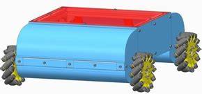 Obrázek terénního podvozku se silnými koly