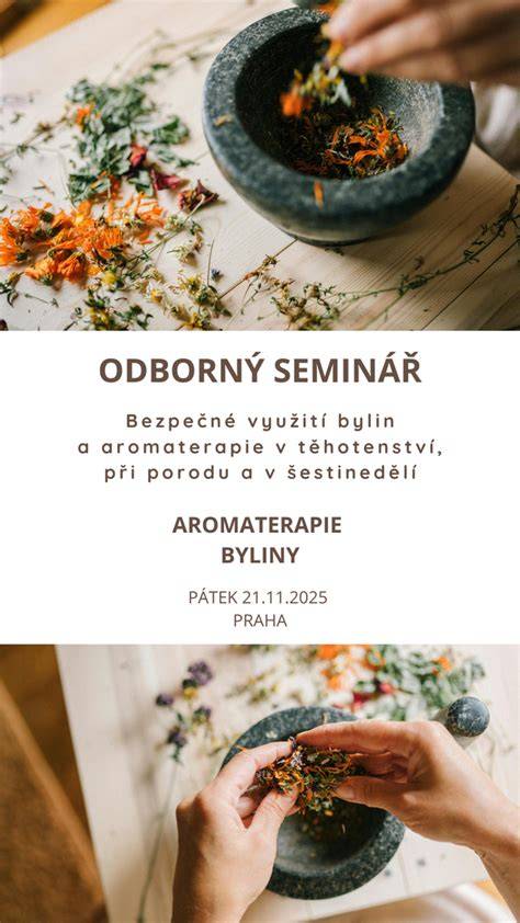 Mapa postupů aromaterapie při porodu