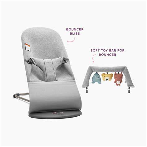 Infografika: srovnání verzí Babybjörn Balance Soft a Bouncer Bliss
