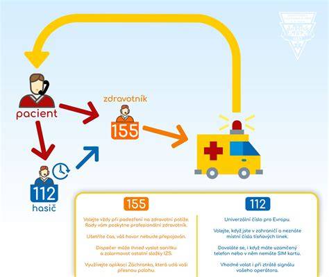 infografika: Kdy volat 155 a kam vás sanitka odveze
