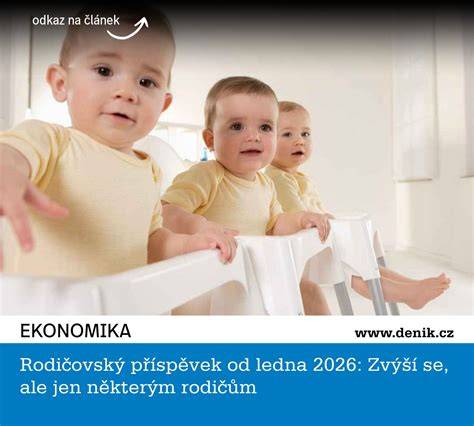 Infografika: Výše rodičovského příspěvku podle data narození dítěte a obecné podmínky