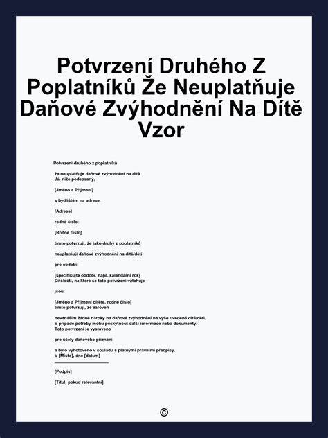 Infografika: Jak uplatnit daňové zvýhodnění na manželku a dokumenty potřebné k ročnímu zúčtování