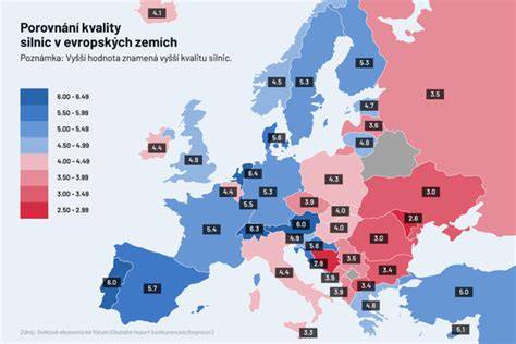 Mapa: Porovnání dostupnosti interrupce v evropských zemích