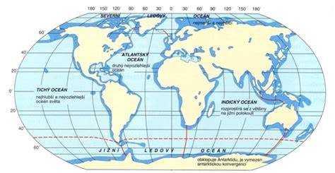 Mapa rozmístění vorvaňů po světových oceánech