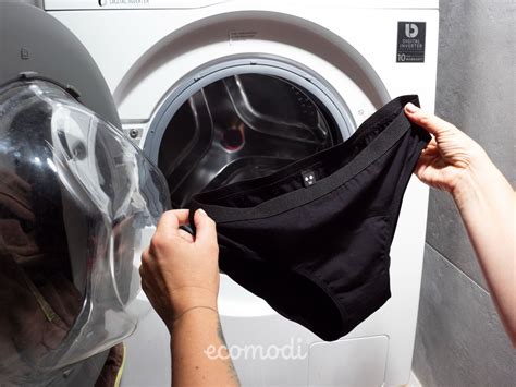 Infografika: Správný postup praní a sušení menstruačních kalhotek