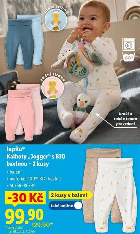 Infografika: Co lupilu kalhoty nabízejí (materiál, podšívka, zapínání)
