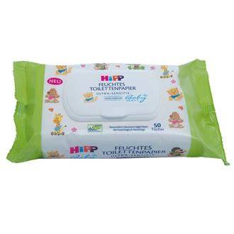 HiPP Babysanft vlhčený toaletní papír - balení a design