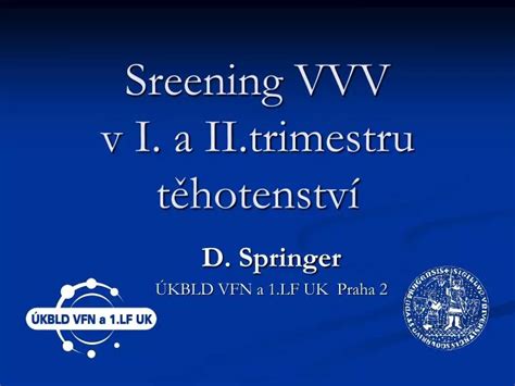 Schéma toku screeningu: z I. trimestru do II. trimestru a rozhodovací chod