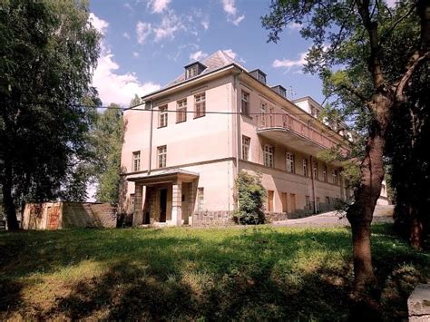 Půdorys budovy bývalé porodnice v Jablonci nad Nisou