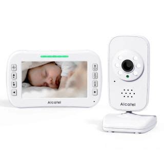 Schéma dětské chůvičky Alcatel Baby Link 160 s vyznačenými klíčovými funkcemi