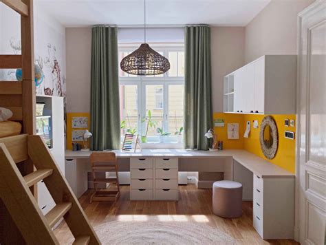 Uklizený a organizovaný dětský pokoj ve stylu Panny