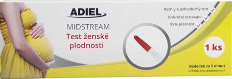 Schéma provedení ADIEL Testu mužské plodnosti