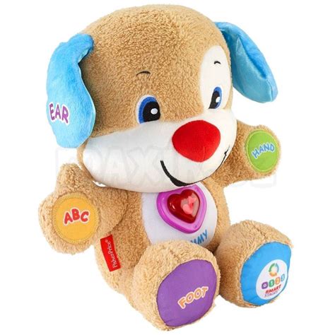 plyšový mluvící pejsek Fisher-Price s blikajícím srdíčkem