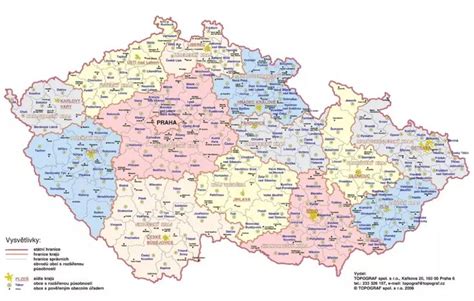 Mapa s vyznačením umístění ambulancí a lůžkových oddělení Gynekologicko-porodnické kliniky