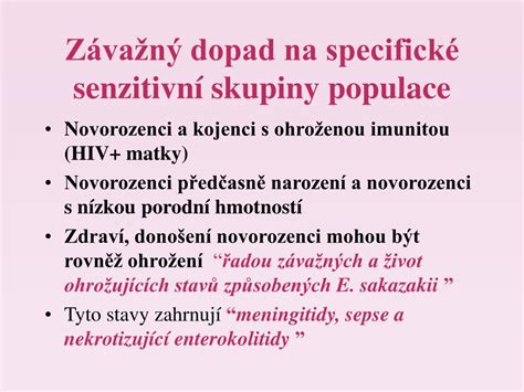 schéma rozvoje nekrotizující enterokolitidy (NEC)