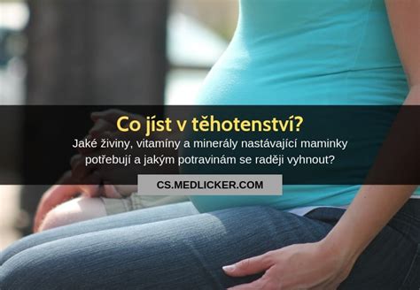 Infografika: Klíčové vitamíny a minerály pro těhotenství