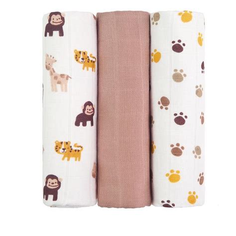 obrázek látkových plen T-tomi s motivem opice