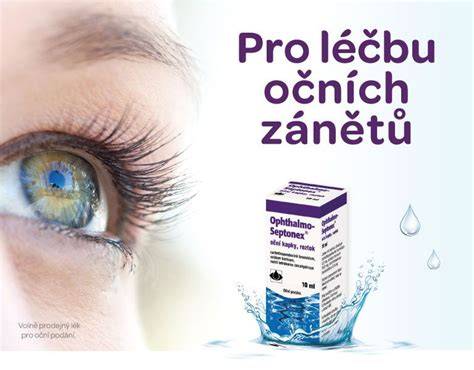 Infografika: Jak se používají oční kapky Ophthalmo-Septonex