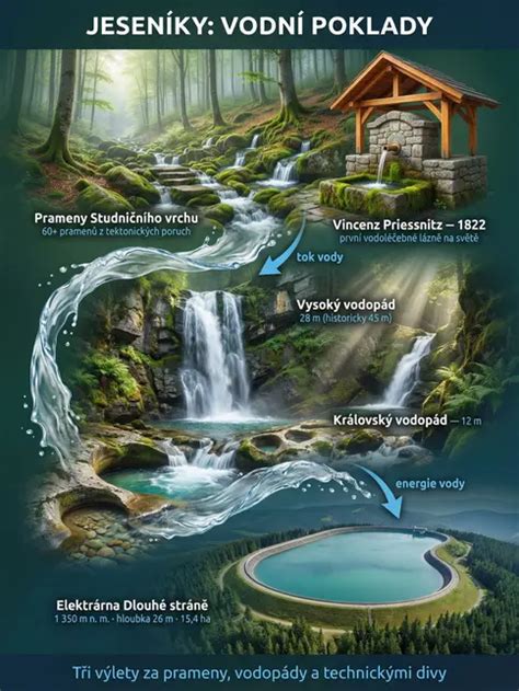 Infografika: Nejzajímavější trasy Jeseníky vhodné pro kočárek a jejich povrchy