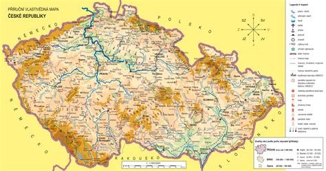 Mapa Břeclavi a okolí s vyznačenými průmyslovými zónami a dopravními uzly