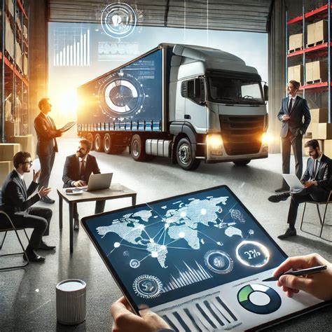 Ilustrace různých odvětví zastoupených v Břeclavi: výroba, logistika, obchod