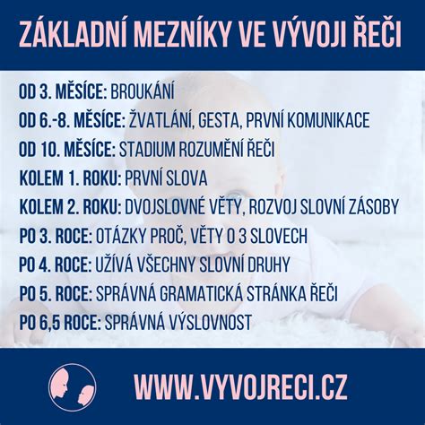 Infografika: 9 měsíců vývoj motoriky a řeči
