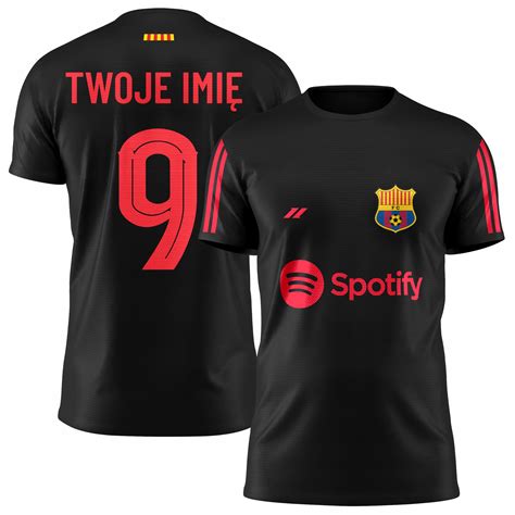 personalizovaný dres s jménem a číslem - ukázka