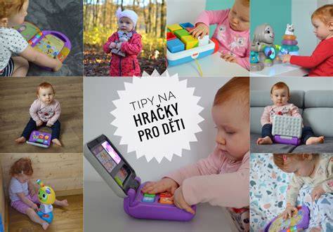 Infografika: Typy hraček pro děti 0-5 let, zaměření na kostky, Chicco a stavebnice