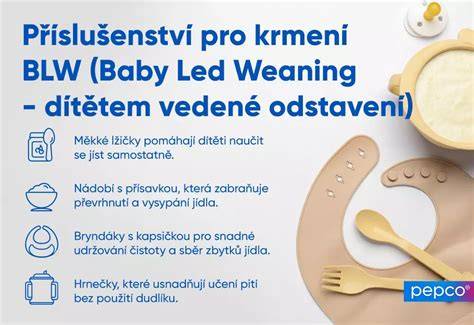Infografika: BLW a postup zavádění príkrmů