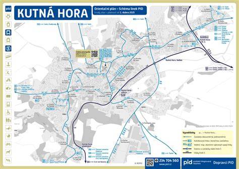 Ilustrativní mapa regionu Kutná Hora, kde se rodinná firma nachází