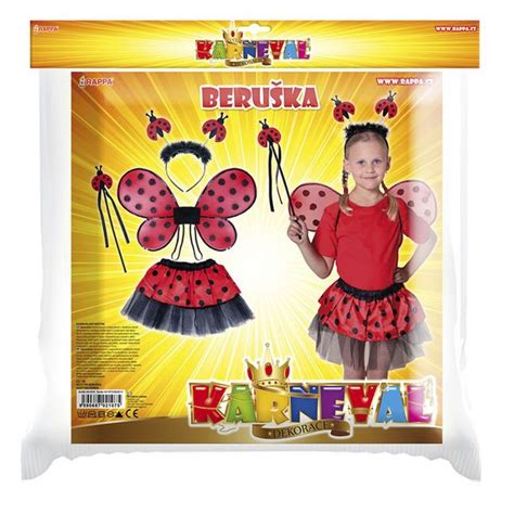 Kostým berušky s doplňky