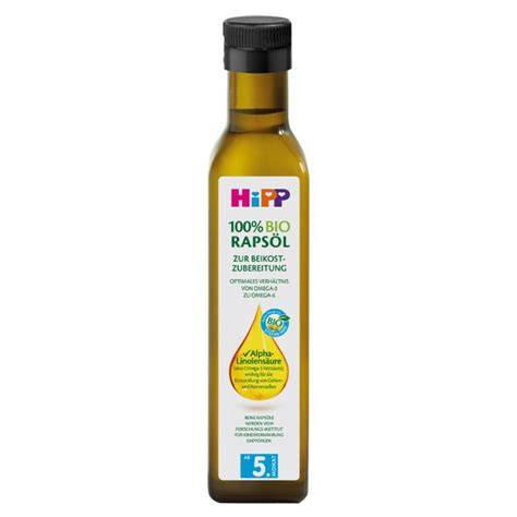 HiPP BIO řepkový olej obal a logo BIO